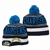 Los Angeles Chargers Team Logo Knit Hat YD (4),baseball caps,new era cap wholesale,wholesale hats